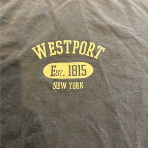 Westport New York Graphic Tee Light Blue